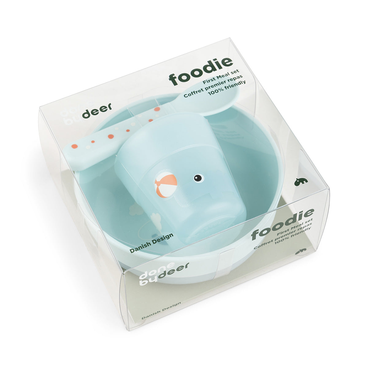 Done by Deer Foodie set za jelo s čašom