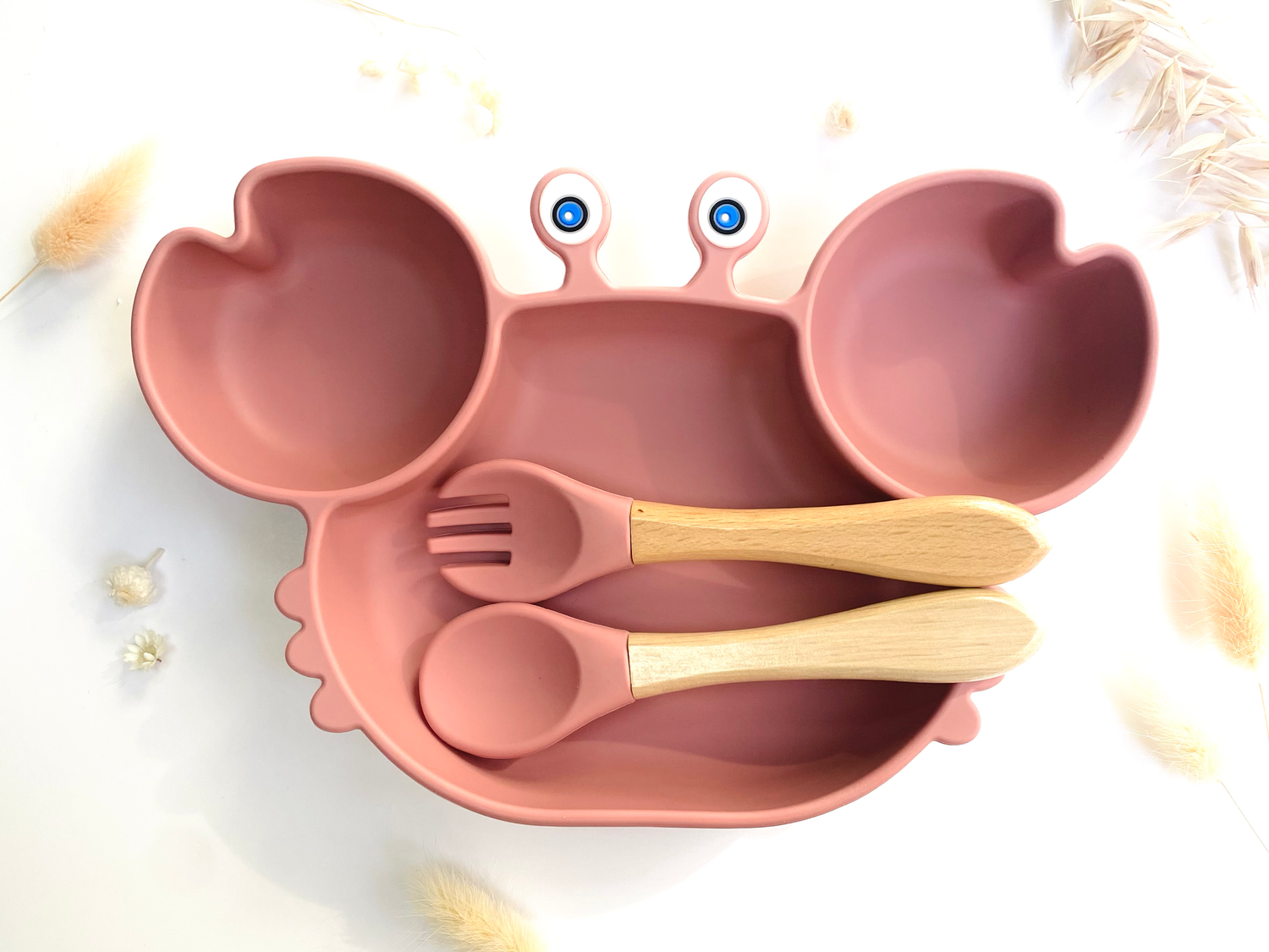 Set za hranjenje Rak - tanjur s priborom – Les Petits Citrons