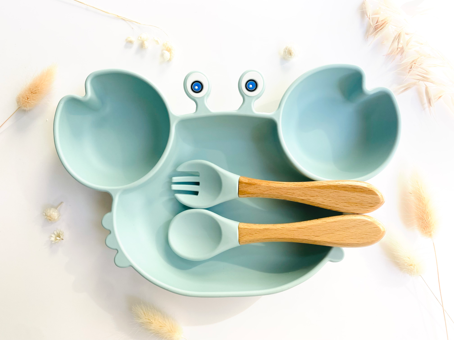 Set za hranjenje Rak - tanjur s priborom – Les Petits Citrons