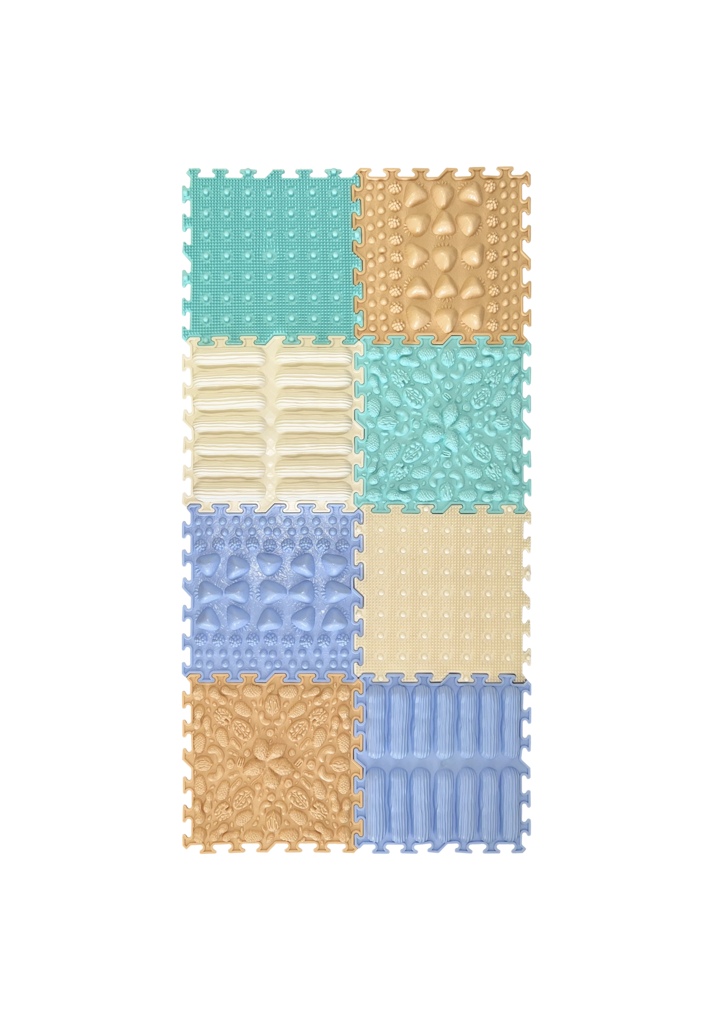 Ortonature senzorna masažna podloga – Soft Pastel set