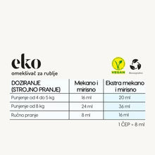 EKO koncentrirani omekšivač za rublje 500ml