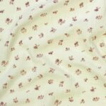 Cream with flowers