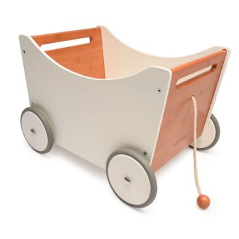 Kinderfeets®2-u-1 drvena kutija za igračke